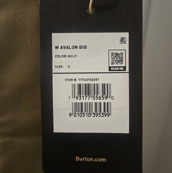 Burton Avalon Snow Bibs - Picture 3 of 3